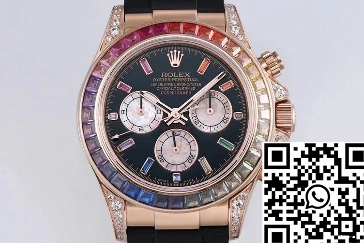 Daytona BL Rolex 116595RBOW Gold Rose Factory 0502